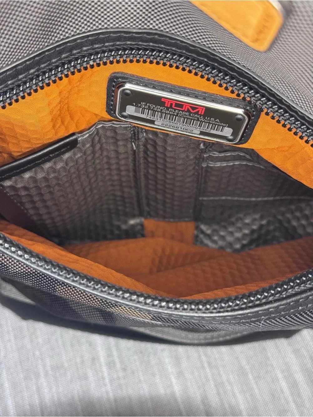 Tumi Alpha Bravo Knox Backpack - Gray/Camouflage